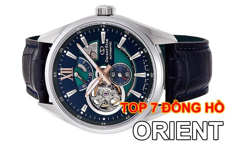 7 chiếc đồng hồ Orient Watch dây da Nam chính hãng Nhật, 100m giảm giá tới 20%