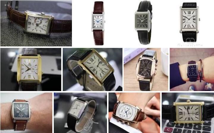 Review 5 đồng hồ nam dây da mặt chữ nhật giá rẻ đáng mua