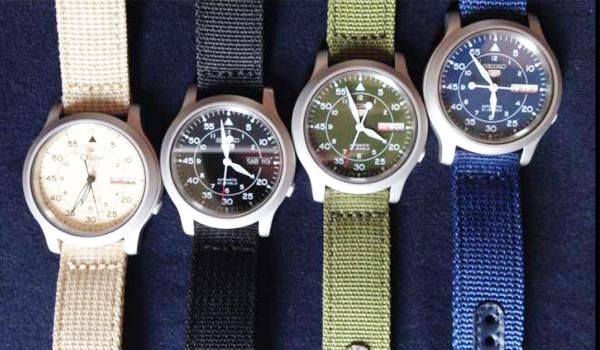 Seiko 5 quân đội 42mm - Phân biệt J1 và K1 khác nhau thế nào?