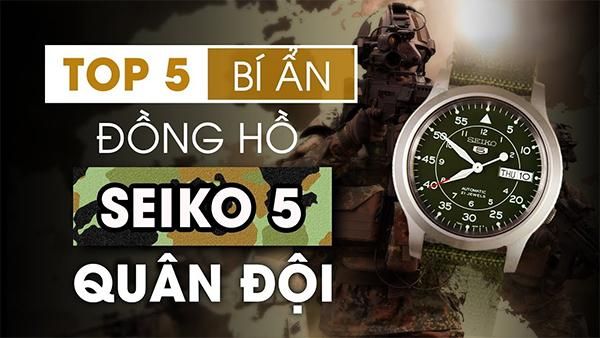 Top 5 Bí Ẩn Về Đồng Hồ Seiko 5 Quân Đội Nhật Bản Nổi Tiếng