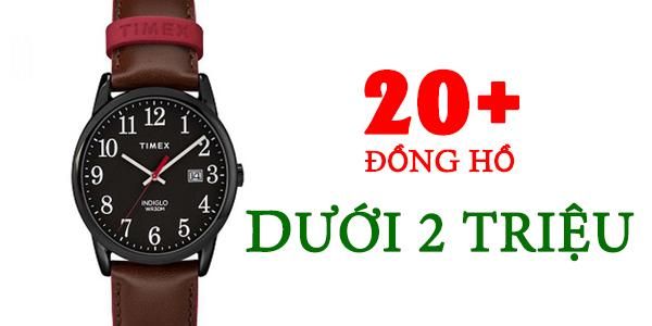 20+ mẫu đồng hồ chính hãng giả rẻ dưới 2 triệu đồng đáng mua