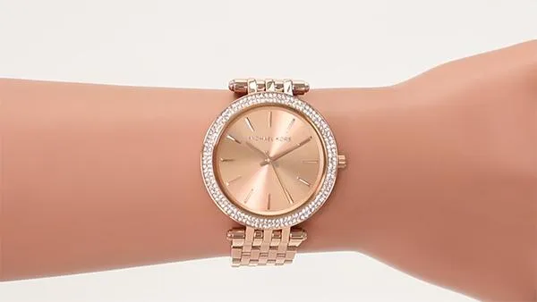Đồng hồ Michael Kors MK3192 kiểu dáng đơn giản đầy sang trọng
