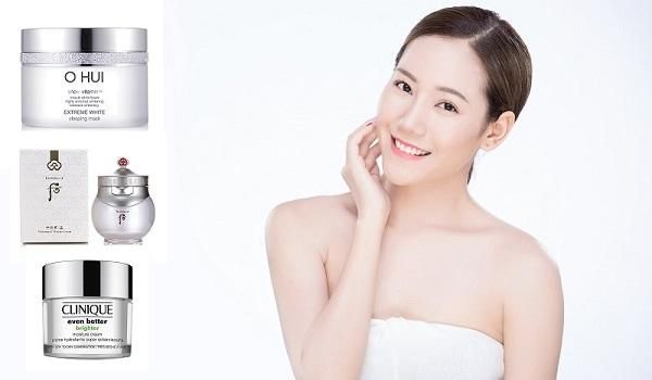 Với 9 kem dưỡng trắng cho da dầu nhanh -gọn -lẹ để nàng lười vẫn có làn da trắng sáng