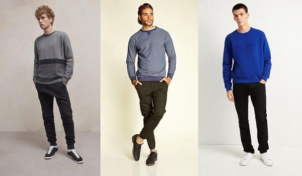 Những mẫu áo nỉ nam thời trang trendy cho tín đồ hàng hiệu