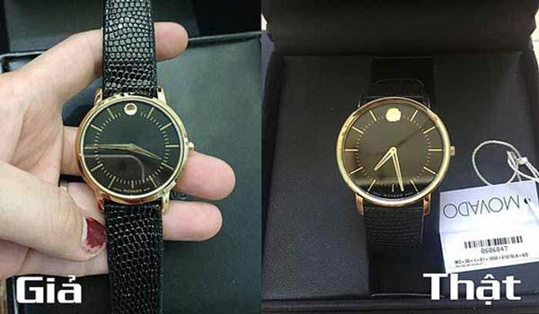 9 cách phân biệt đồng hồ Movado thật giả nhanh và chính xác