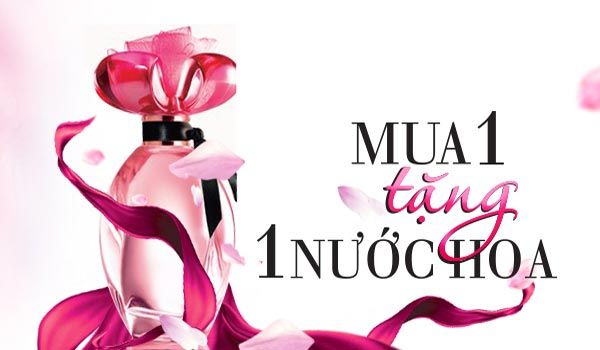 Siêu khuyến mãi nước hoa MUA 1 TẶNG 1 trong tháng 8 và tháng 9
