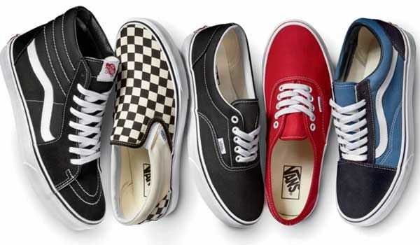 Các mẫu giày Vans chính hãng bán chạy và giá bán mới cập nhật