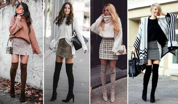 8 cách mix đồ với giày boots cao cổ sành điệu và tôn dáng