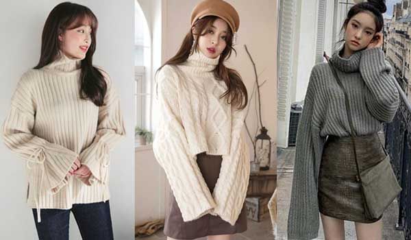 Top 10 kiểu áo len nữ vô cùng đẹp trendy cho mùa đông