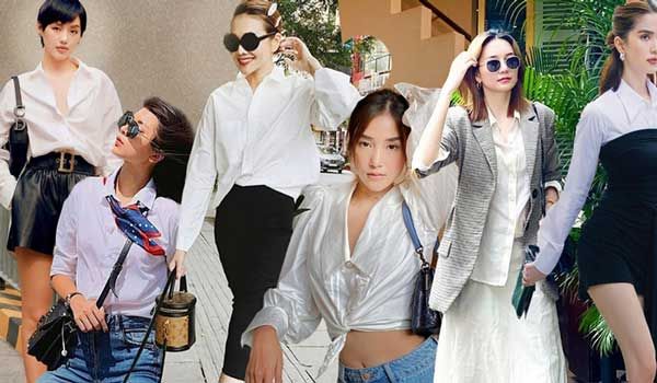 10 cách phối đồ với áo sơ mi nữ chuẩn xu hướng mặc đẹp 2025