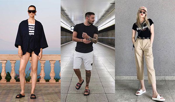 10 cách phối đồ đẹp với dép quai ngang cho nam và nữ cực sành điệu