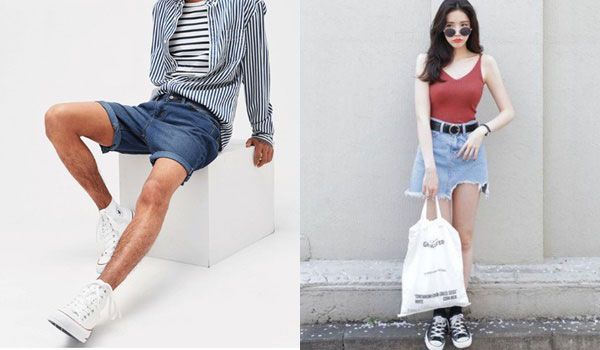 12 cách phối đồ với giày converse cao cổ - thấp cổ cực ngầu cho cả nam và nữ