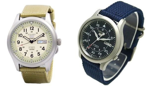 Top 5 đồng hồ Seiko quân đội máy Automatic đáng dùng cho Nam