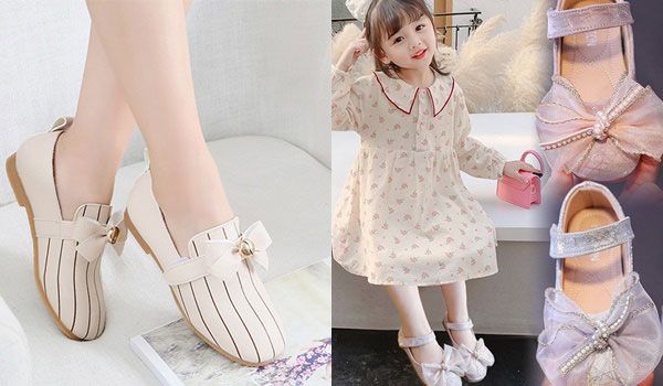 Top 7 giày cho bé gái kiểu dáng công chúa đi êm chân được yêu rất thích