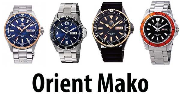 Review 4 mẫu đồng hồ Orient Mako siêu chống nước bán chạy