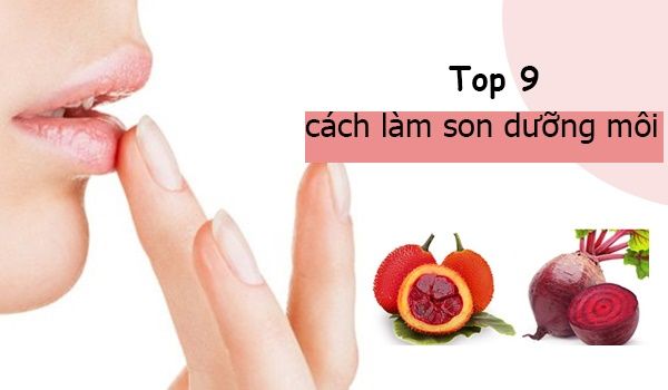 Top 9 cách làm son dưỡng tại nhà từ nguyên liệu thiên nhiên