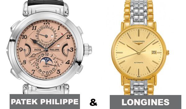 So sánh đồng hồ Patek Philippe và đồng hồ Longines loại nào tốt hơn?
