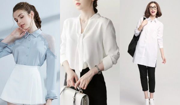 Top 10 áo sơ mi nữ kiểu Hàn Quốc đáng yêu được yêu rất thích