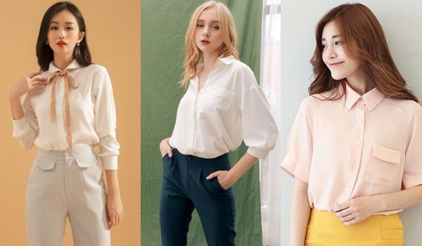 Top 13 các mẫu áo sơ mi nữ cách điệu vô cùng đẹp hiện nay