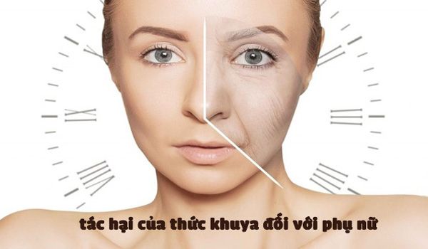 8 tác hại của thức khuya đối với sức khỏe và sắc đẹp phụ nữ phải biết