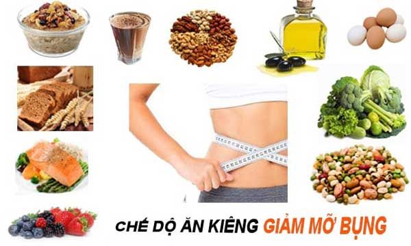 Chế độ ăn kiêng giảm mỡ bụng nhanh và rất lành mạnh hiện nay