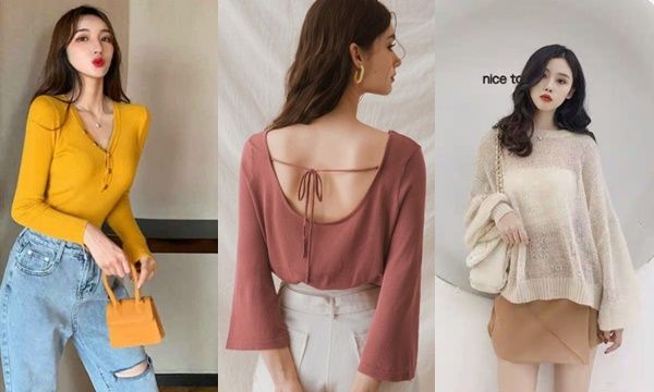 Top 15 mẫu áo len mỏng đẹp diện mùa thu đông cực chất