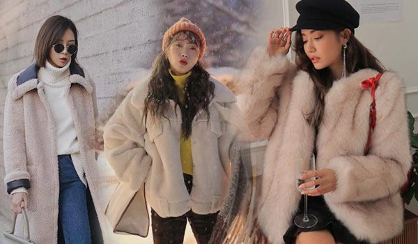 10 outfit với áo khoác lông sành điệu cho hội chị em ngày đông