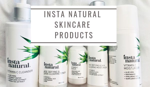 Top 12 sản phẩm InstaNatural hữu cơ chất lượng tốt cho mọi làn da