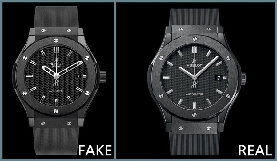 9 bước phân biệt đồng hồ Hublot thật - giả chính xác