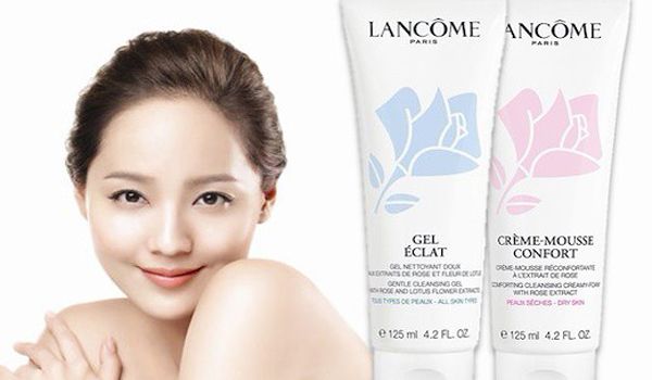 Review 2 loại sữa rửa mặt Lancôme đang hot rần rần bạn đã biết chưa?