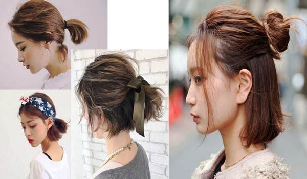Bật mí 10 kiểu tóc buộc cho nàng tóc ngắn thêm xinh