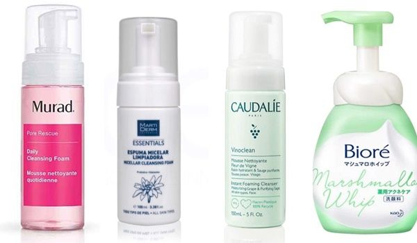 Review 13 sữa rửa mặt dạng bọt được nhiều khách hàng yêu thích cho da dầu mụn