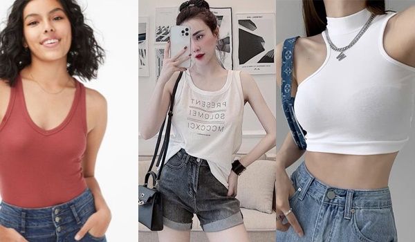 Top 10 kiểu áo ba lỗ nữ hàng hiệu ôm dáng nuột nà được ưa chuộng 2025