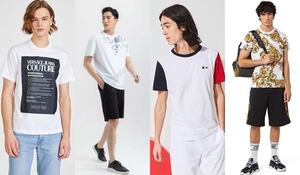 Top 13 áo phông nam màu trắng được yêu rất thích hiện nay