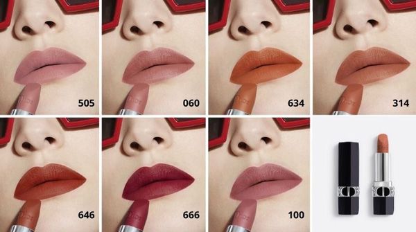 Full bảng màu son Dior chính hãng cập nhật trendy