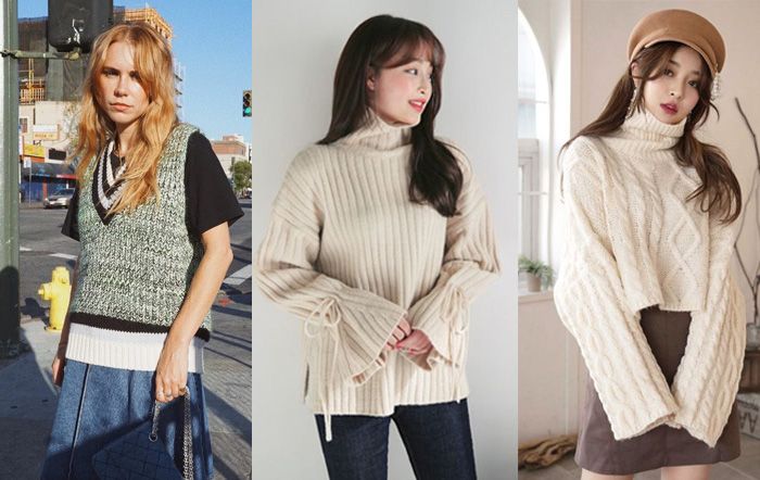 7 cách phối đồ với áo len croptop cực xinh, hack chiều cao cực đỉnh