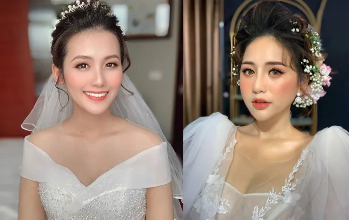 Cách trang điểm cô dâu nhẹ nhàng, tự nhiên ngày cưới