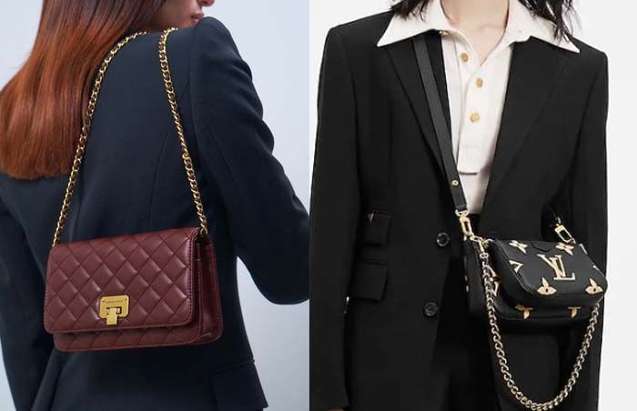 10 mẫu túi đeo chéo nữ hàng hiệu xu hướng trendy