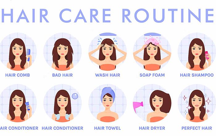 Quy trình 7 bước chăm sóc tóc hàng ngày để có mái tóc khỏe đẹp