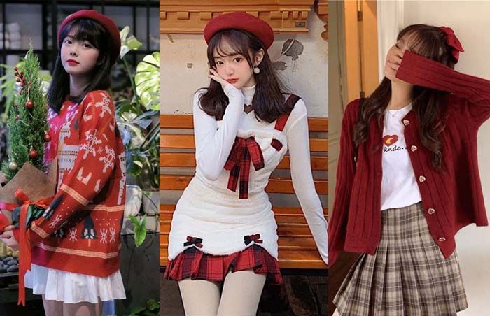 15 cách phối đồ đi chơi noel cực xinh giúp nàng thêm nổi bật