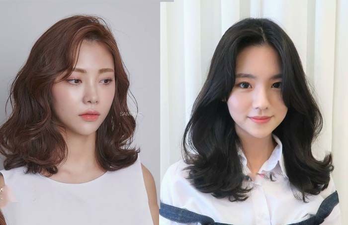 21 kiểu tóc xoăn sóng lơi ngang vai đẹp và thu hút