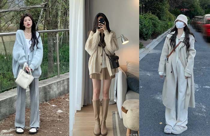 Cách mix đồ mùa đông phong cách Hàn Quốc nữ đẹp chuẩn