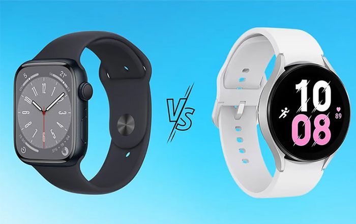 Apple Watch Series 8 với Samsung Galaxy Watch 5: Cái nào được nhiều khách hàng yêu thích ?