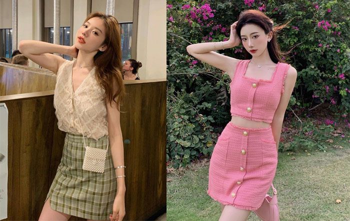 21+ cách phối đồ với chân váy ngắn cực xinh, hack dáng cực đỉnh
