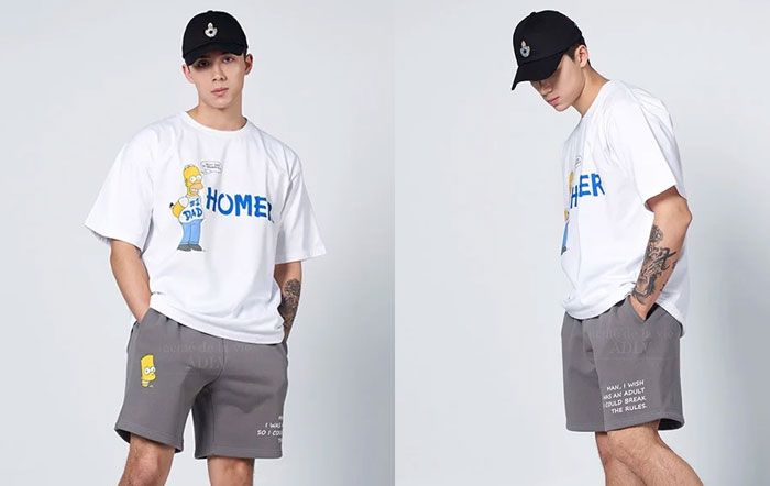 Review áo phông ADLV X Simpsons Paint Homer độc quyền, giá chỉ 799K