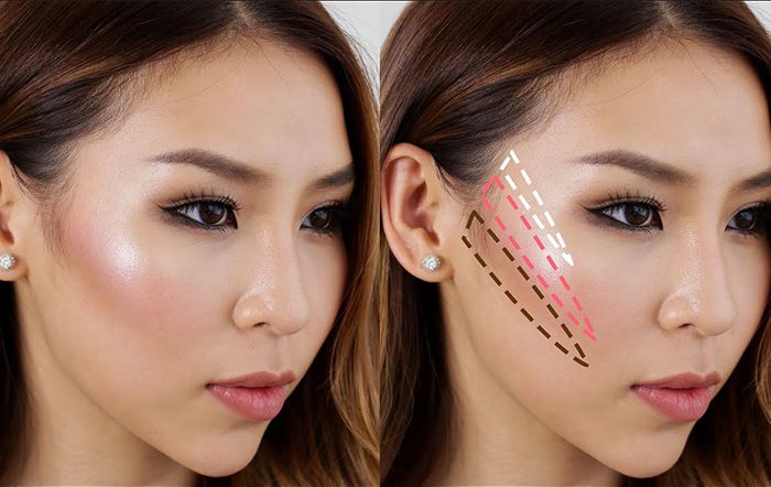 3 bước trang điểm đơn giản để có gò má cao quyến rũ