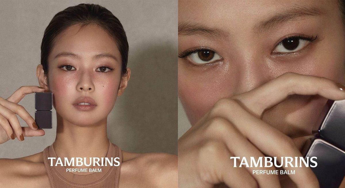 Review nước hoa Sáp Tamburins Jennie (Blackpink) quảng cáo