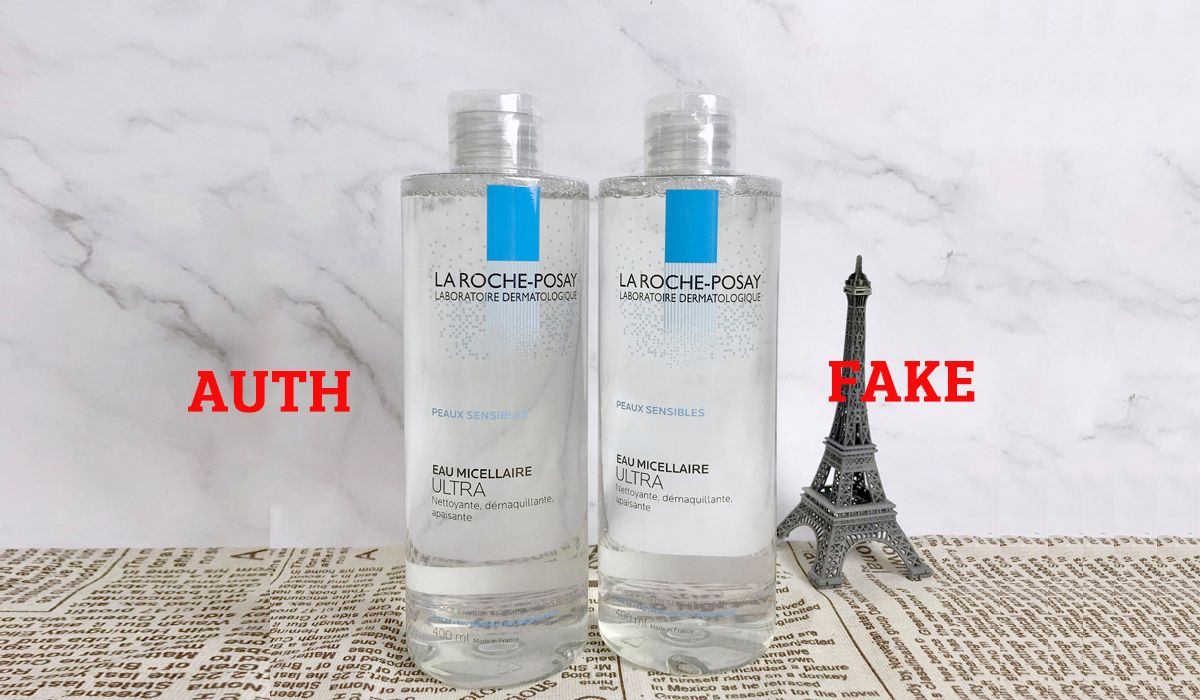 7 cách phân biệt tẩy trang La Roche Posay thật giả đơn giản chuẩn xác