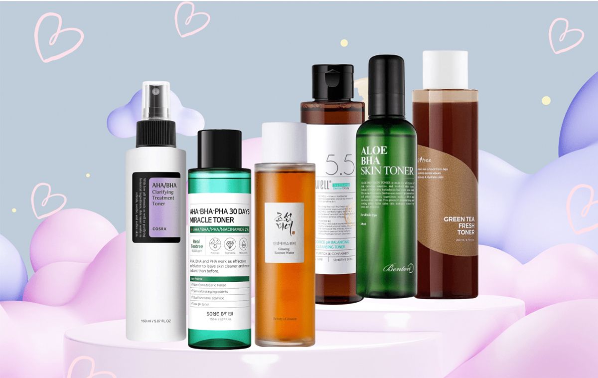 Đánh giá top 7 toner Hàn Quốc chất lượng tốt cho da hỗn hợp
