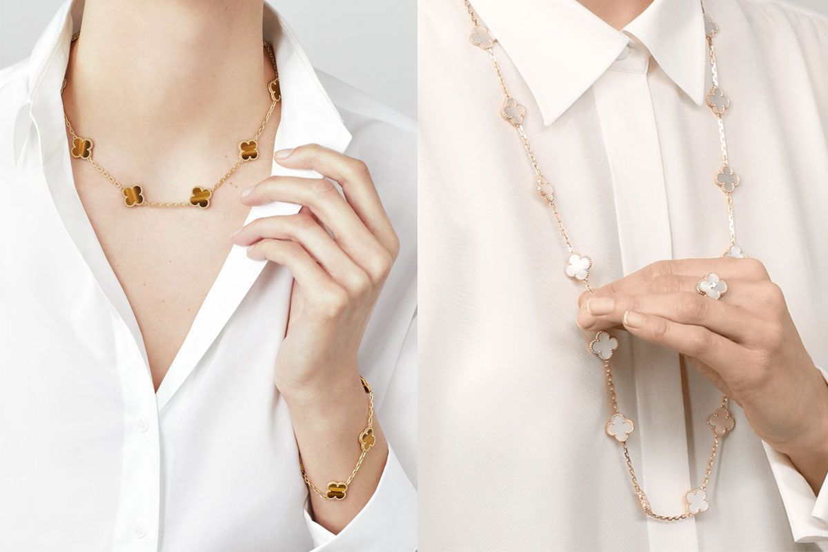 Top 7 nhẫn cỏ 4 lá Van Cleef Arpels được đáng mua